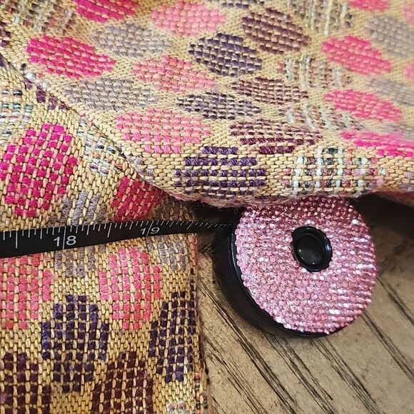 Chloe Oliver Anthropologie geo jacquard jacket size M excellent condition - Picture 7 of 11